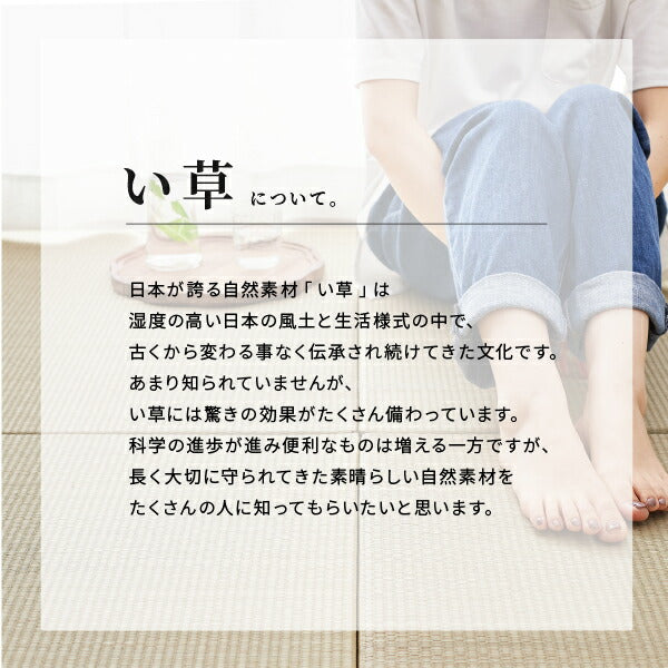 置き畳 倉敷II 【大】 約82×82×2.5cm 【約半畳】1枚 縁なし畳 システム畳 ユニット畳 賃貸 畳 フローリング 床 布団の下 い草 マット 琉球畳風 イグサ いぐさ フローリング畳 へりなし畳 滑り止め付 年中 萩原 春夏秋冬 涼しい ひんやり
