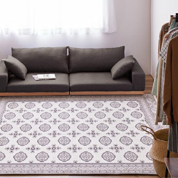 ラグ 洗える 絨毯 トルクメン 風 約130×190cm【約1.5畳】 伝統的な手織りのトルクメン絨毯を再現したおしゃれなラグ 絨毯 キリム カーペット イラン 手洗いOK おしゃれ 人気 フリンジ トライバルラグ 小さめ 和室 オールシーズン 年中 掃除しやすい 萩原 秋冬用