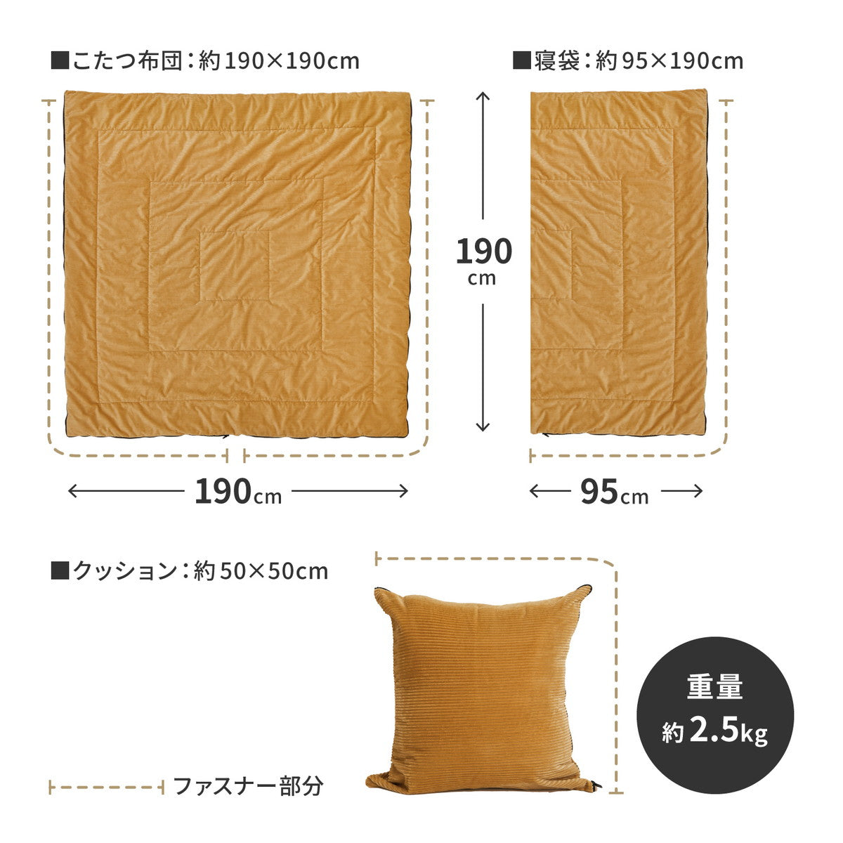 3WAYで使えるクッション寝袋 ラーゴ こたつ布団 シュラフ 枕 クッション 車中泊 キャンプ アウトドア 節電 無地 ひざかけ ブランケット 寝具 萩原 春夏秋冬用 あったか 温かい