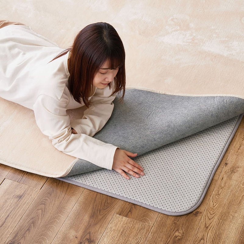 ラグの下に敷くラグ アンダーラグ 約170×170cm 【約2畳】 2帖