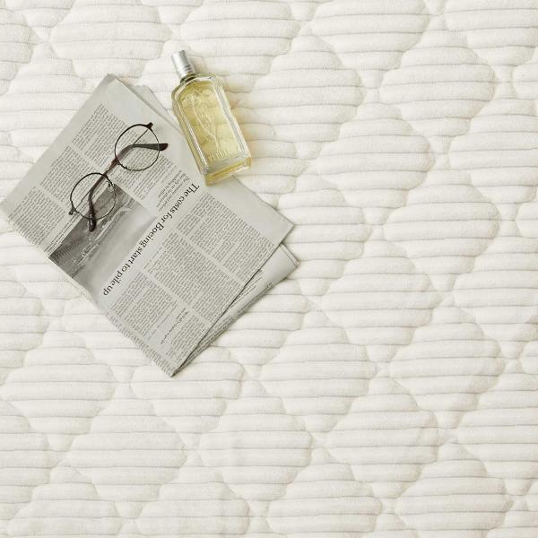 ラグ カーペット ふわふわタッチの洗えるキルトラグ ショコラ 約130×190cm〜 【約1.5畳〜】 あったか 暖かい パステルカラー 女の子 無地 モロッカン ホットカーペット ホットカーペットカバー 年中 床暖房対応 オールシーズン