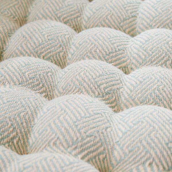 インド綿 シートクッション アルト 約40×40cm 綿100% コットン100% 座布団 四角型 かわいい シンプル おしゃれ カラフル オールシーズン 萩原 秋冬用 涼しい