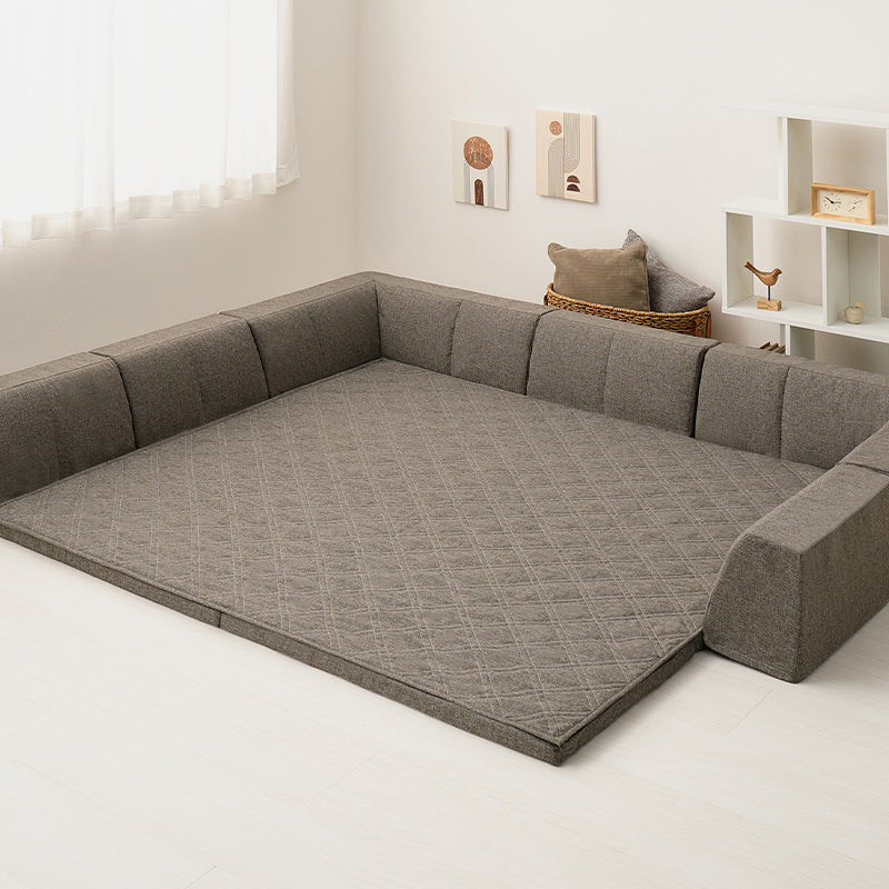 【新商品】ズレない洗える ラグソファ 滑り止め付き フロアソファ ピターら