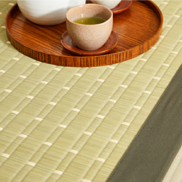 国産 い草ラグ 吉兆 約191×250cm【約3畳】 本間3帖 抗菌 防臭ござ い草カーペット ラグマット センターラグ アクセントラグ おしゃれ 井草 年中 萩原 春夏秋冬 涼しい ひんやり