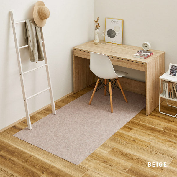自分でカットできる 洗える 吸着 チェアマット ピタロ 約90×180cm フリーカット 椅子マット デスク下マット PCデスク下 学習デスク下 キャスターキズ防止 薄手 おしゃれ ペット DIY 幅90cm 無地 萩原 春夏秋冬用