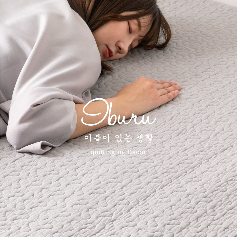 綿100%敷きパッド デコール 約100×205cm【シングル】 無地 イブル キルティング 敷きパット 敷パット 敷パッド 滑り止め付き すべり止め付き ベッドパッド かわいい おしゃれ シンプル 萩原