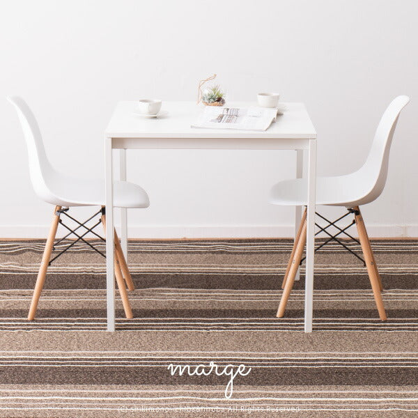 ラグ ダイニング 撥水 日本製 国産 タフト 約180×220cm 日本製 カーペット モダン柄 防ダニ 抗菌 撥水防汚 おしゃれ 北欧 国産 床暖房ホットカーペット対応 オールシーズン 年中 萩原 秋冬用