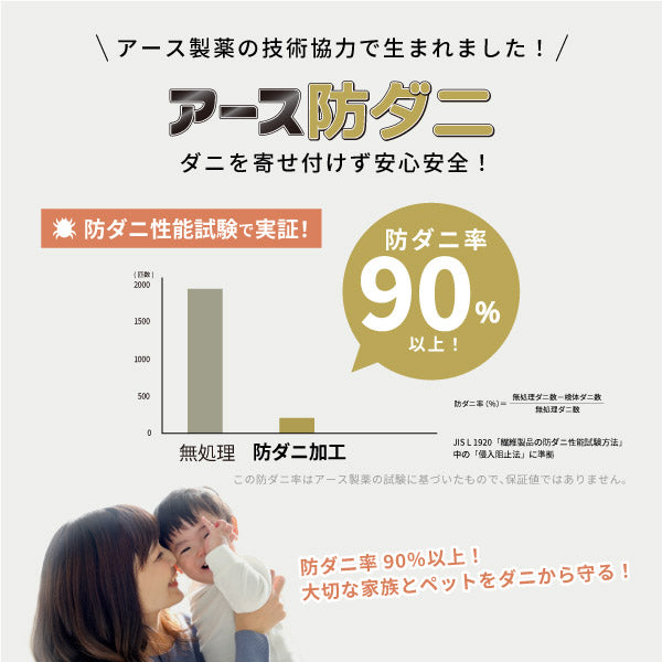 カーペット ペット 8大 消臭 敷き詰め ラグ 絨毯 リクリア 約261×261cm【江戸間4.5畳】 4.5帖 4畳半 アース 防ダニ 抗菌 タフト 犬 いぬ 猫 ねこ ネコ かわいい ふわふわ 無地 日本製 子ども 子供部屋 おしゃれ ラグマット オールシーズン 掃除しやすい 萩原 秋冬用