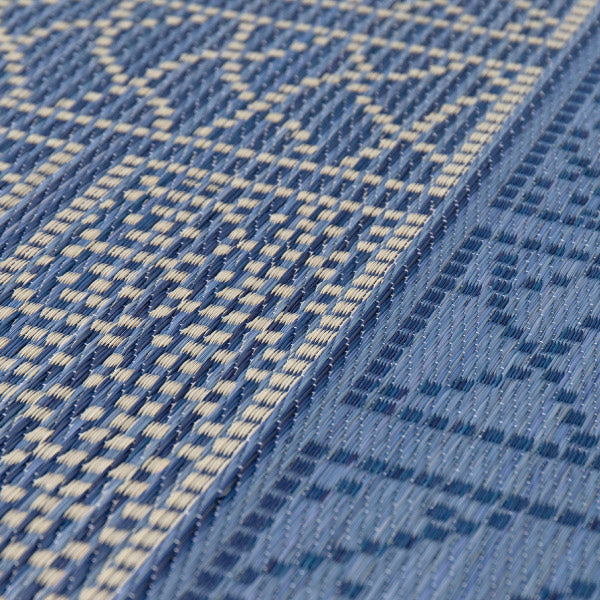 い草ラグ 伊勢(いせ) 約176×176cm 【約2畳/裏貼有り】 ござ 抗菌 防臭 正方形 おしゃれ モダン ブラウン ブルー 井草 イグサ いぐさ 年中 萩原 春夏秋冬 涼しい ひんやり