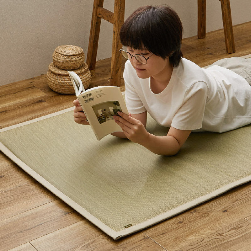 い草マットレス 倉敷帆布 おしゃれ 国産(くらのと)約88×180cm せとのとシリーズ イ草 長め お昼寝マットレス 安眠 癒しグッズ 日本製 無地 ブルー ベージュ ギフト プレゼント イグサ いぐさ 井草 萩原 春夏秋冬用