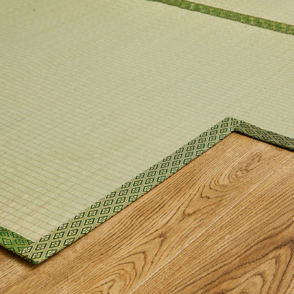 【畳・ござ・い草ラグの修復用縁シール】 グリーン 縁N0.12 約3m い草上敷きフリーカット用 補修テープ たたみ タタミ DIY 直す 治す なおす ほしゅう 簡単 井草 イグサ いぐさ 畳交換 畳替え 表替え 萩原