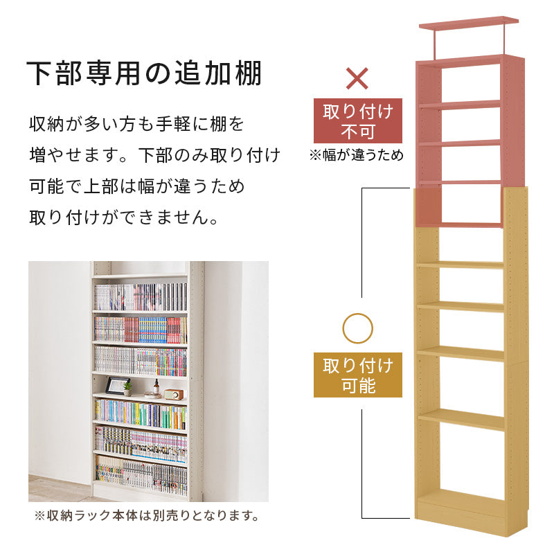 追加棚2枚(対応シリーズ:HARRY)