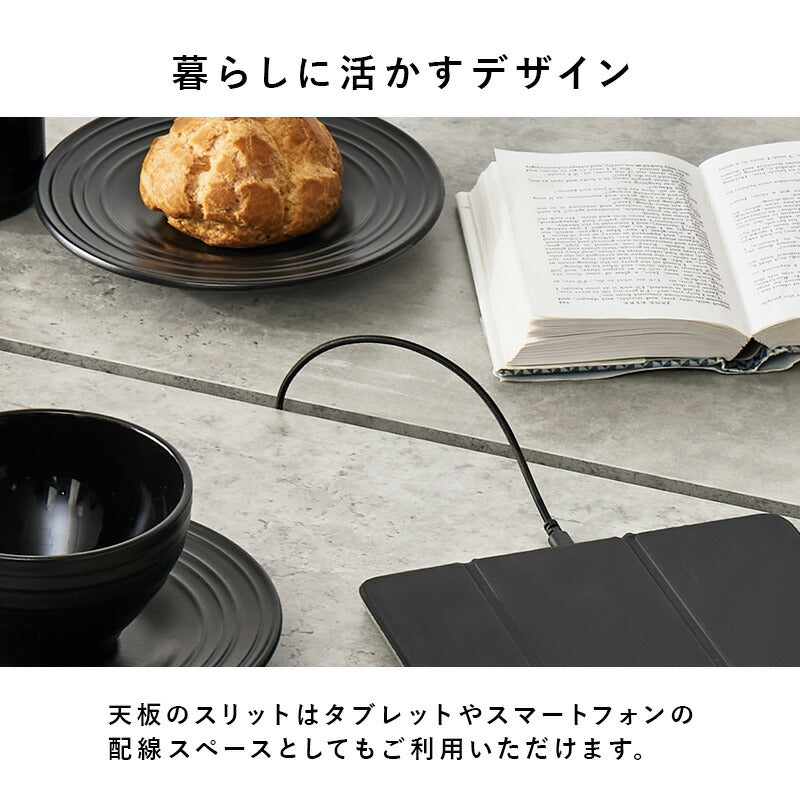 4人用ダイニングセット (T字脚テーブル+チェア2脚+ベンチ) Cherish