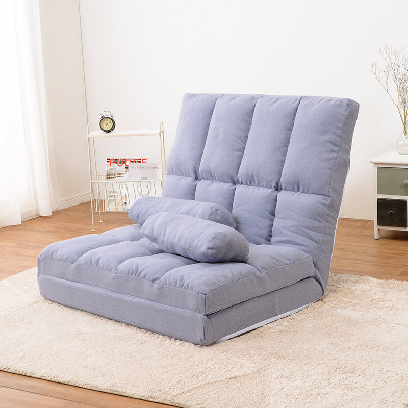 [幅90] ハイバック3WAYソファベッド 1.5人掛け 14段階リクライニング クッション付き ローソファ 完成品 Gren