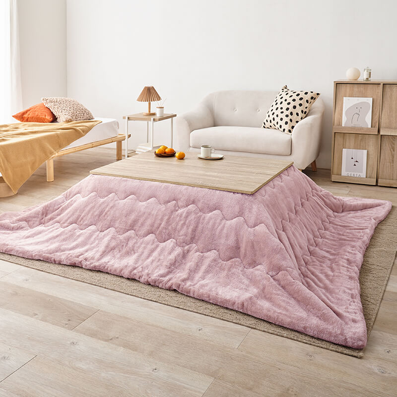 [幅105][単品/セット] 折りたたみ長方形こたつ Cube+Luna/POKA/メレンゲ