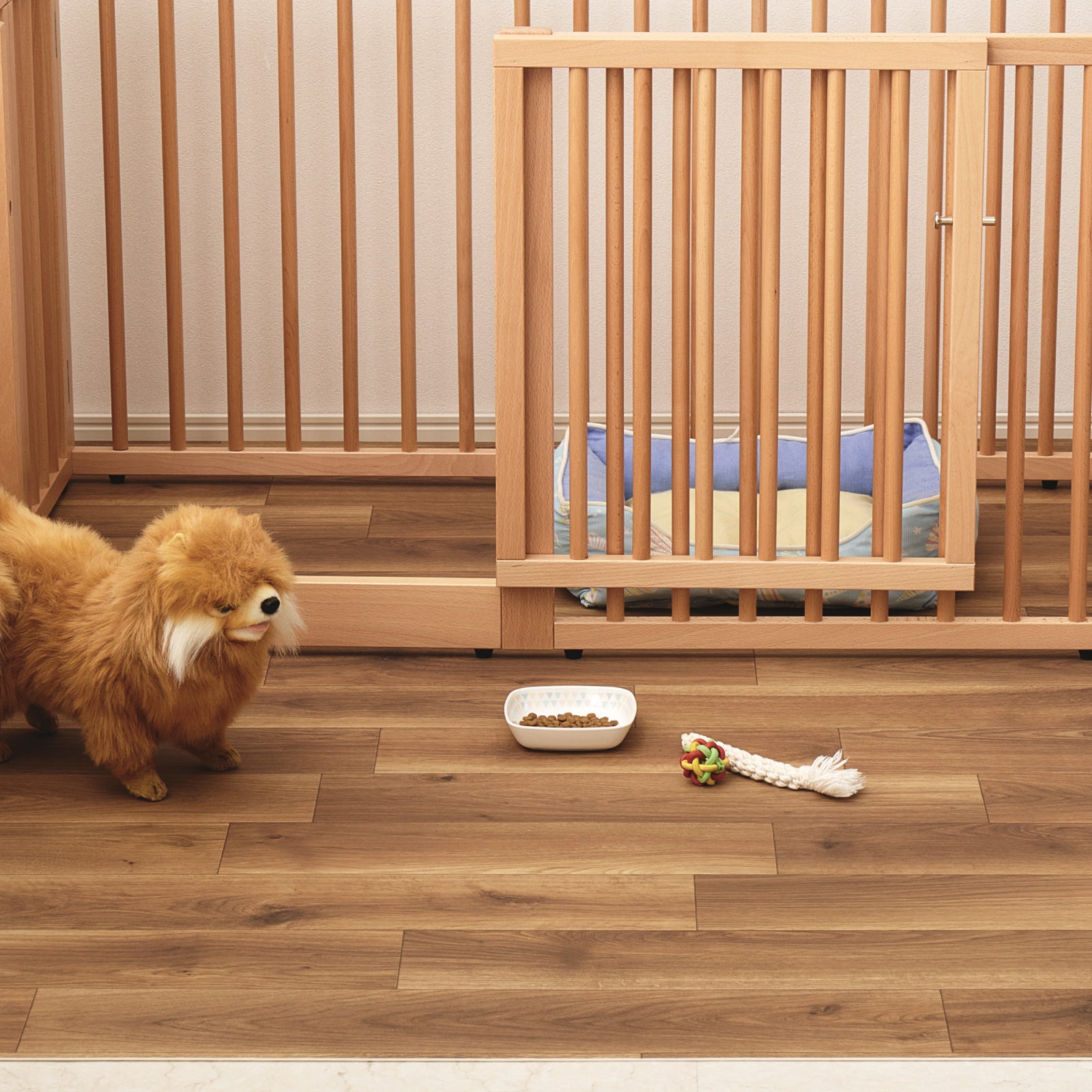 【新商品】[4サイズ] ペット向け クッションフロア ラグ 防炎 抗菌 防カビ 抗ウイルス 日本製