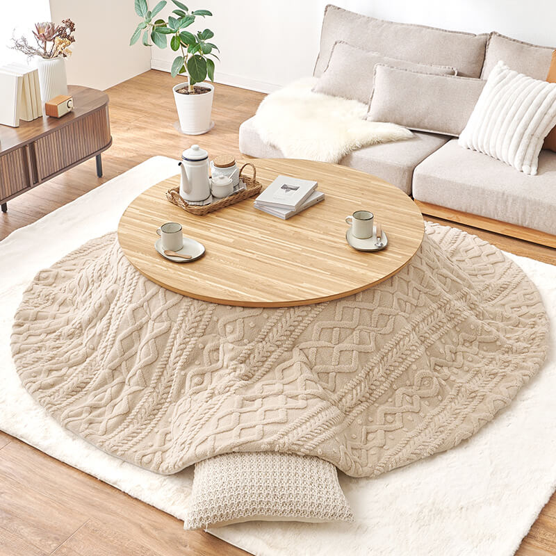 円形こたつ [直径85/105][単品/セット] Kreis/mokumoku