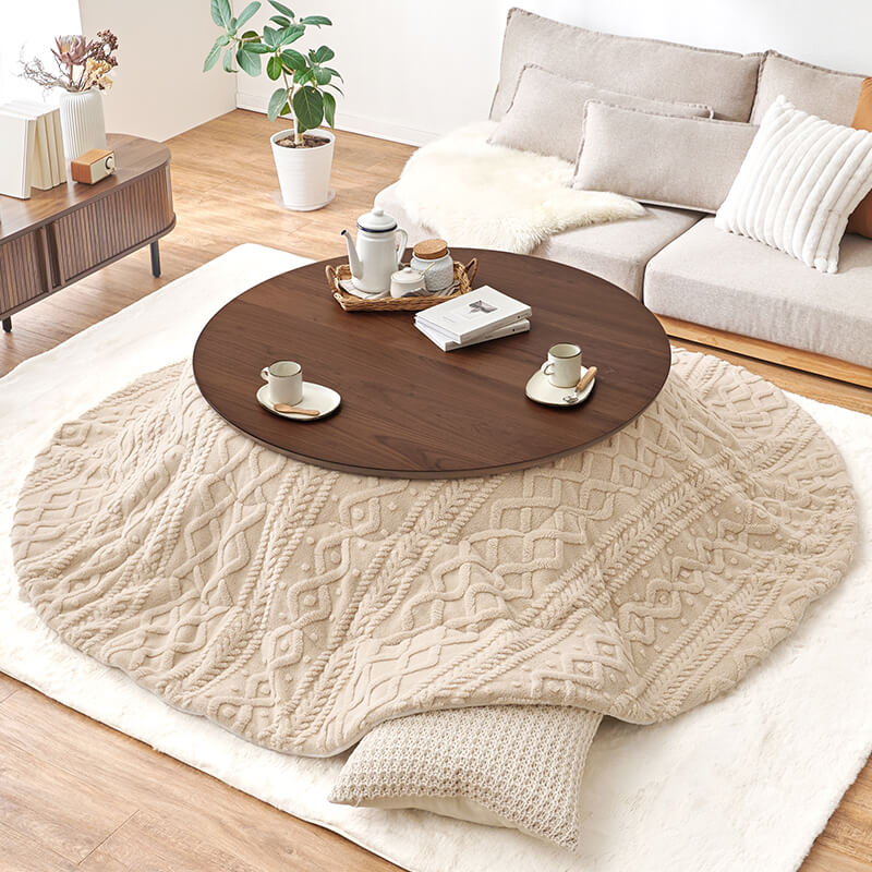円形こたつ [直径85/105][単品/セット] Kreis/mokumoku | おしゃれな