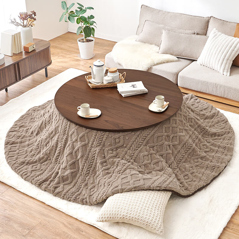 円形こたつ [直径85/105][単品/セット] Kreis/mokumoku | おしゃれな