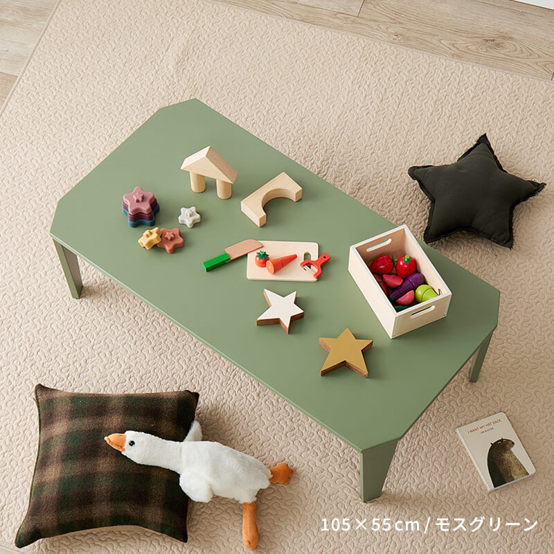 [5size] 8色から選べる折りたたみテーブル couleur