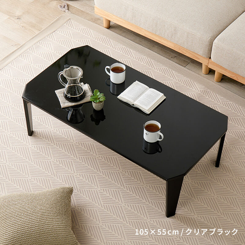 [5size] 8色から選べる折りたたみテーブル couleur