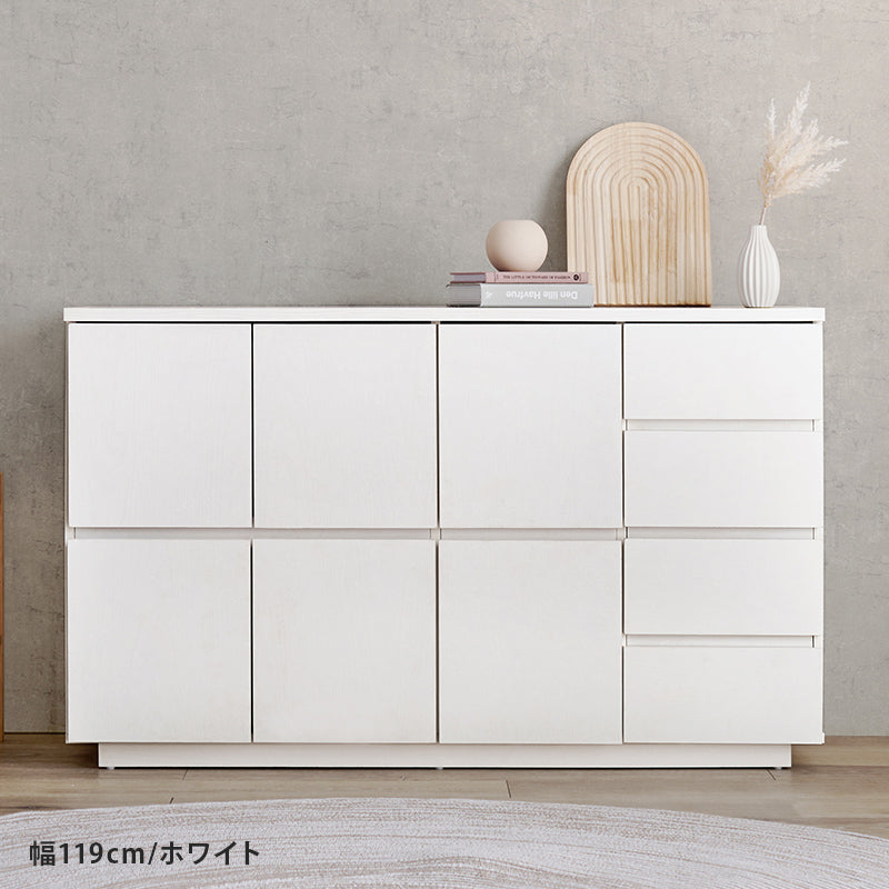 トールキャビネット 北欧家具 シェルフ ナチュラル シャビー AC-3682 RASIK（ラシク） トール キャビネット 幅60cm ナチュラル ラタン調扉