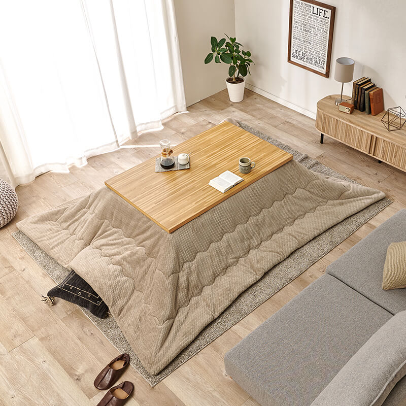 長方形こたつ 薄型ヒーター [幅105/120/150][単品/セット] Rune