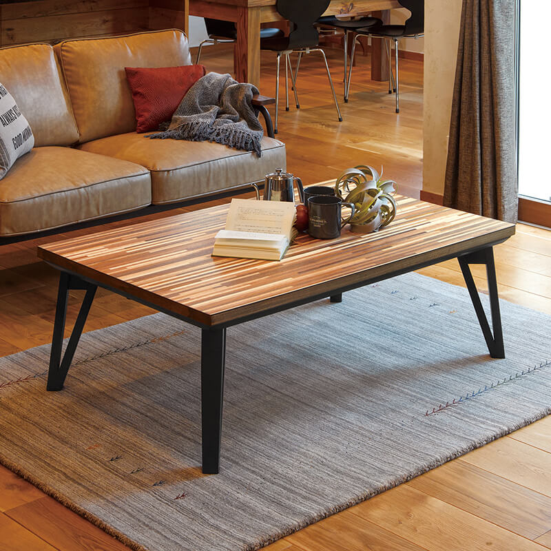 長方形こたつ 薄型ヒーター [幅105/120/150][単品/セット] Rune