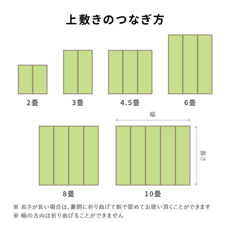 い草上敷き お手頃上敷き 柳川【1畳･2畳･3畳･4畳･4.5畳･6畳･8畳･10畳】【江戸間･本間･団地間･三六間】帖物 リーズナブル 和室 ござ い草カーペット 敷物 ゴザ 傷防止 日焼け防止 畳の保護 畳の上に敷くもの 畳交換 畳替え 表替え