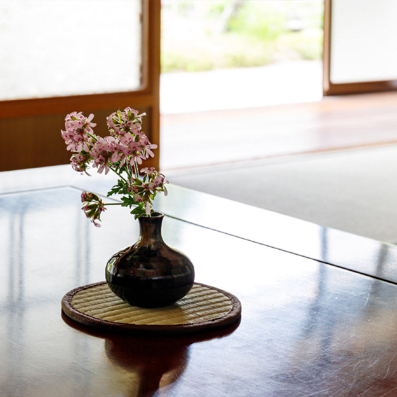 座卓敷き 16×16cm 【4枚組セット】【四角型】【丸型】 和室の畳の凹み