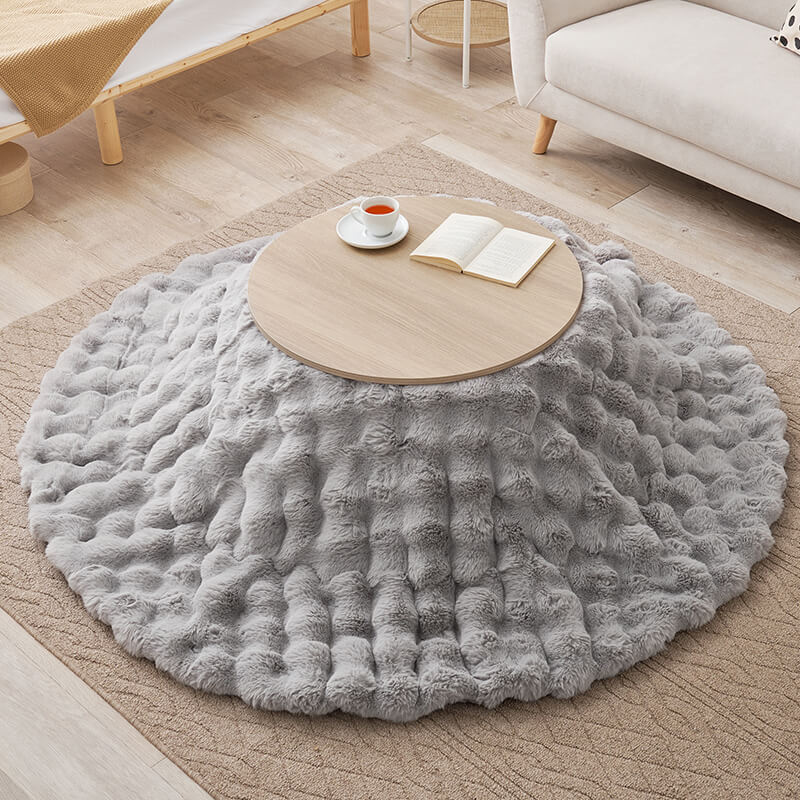 [直径68][単品/セット] 円形こたつ Aina+Luna/moku moku/メレンゲ