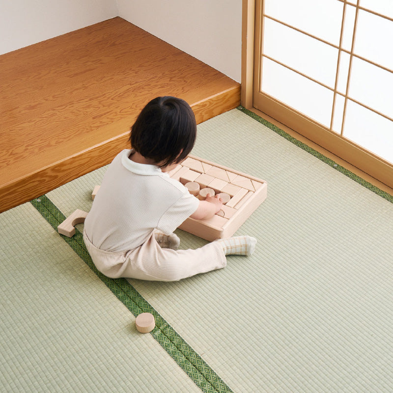 [本間/58間/36間][3〜10畳] い草カーペット 長さ調整できる 撥水 上敷き 日本製 天頂 (てんちょう)
