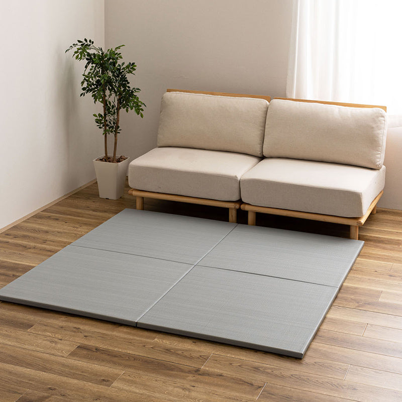 い草風 置き畳 水拭きできる 82×82×2.5cm イ草 PP 半畳 まとめ買い