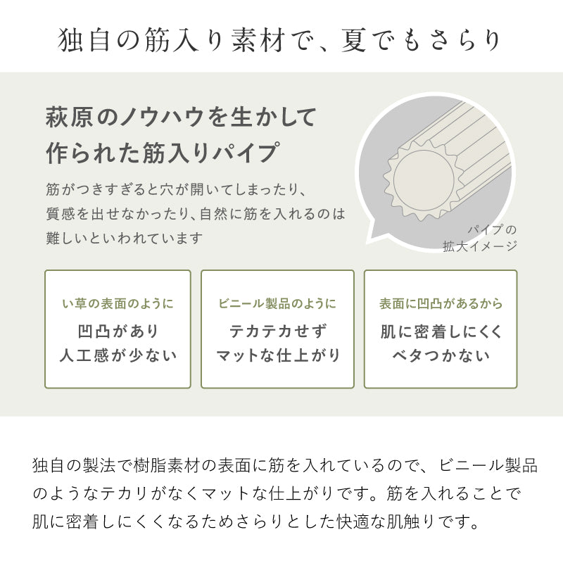 【新商品】[39×39] 水拭きできる消臭機能付き座布団 和モダン 畳クッション 日本製 楽座（らくざ）