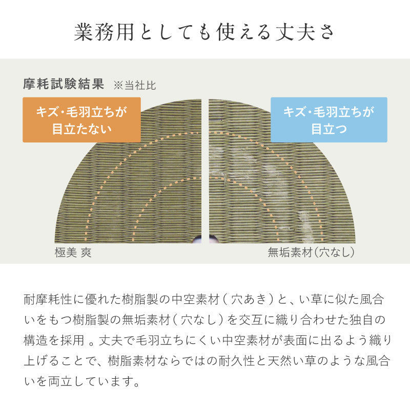 【新商品】[39×39] 水拭きできる消臭機能付き座布団 和モダン 畳クッション 日本製 楽座（らくざ）