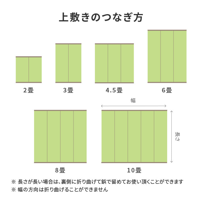 ラグ ビニール風 ゴザ ライアン 【1畳･2畳･3畳･4畳･4.5畳･6畳･8畳･10畳･12.5畳･15畳】【江戸間･本間･団地間･三六間】上敷き 畳交換 畳替え 表替え 花ござ 洗える 無地 カーペット ござ ペット い草風カーペット 畳の上に敷くもの 国産