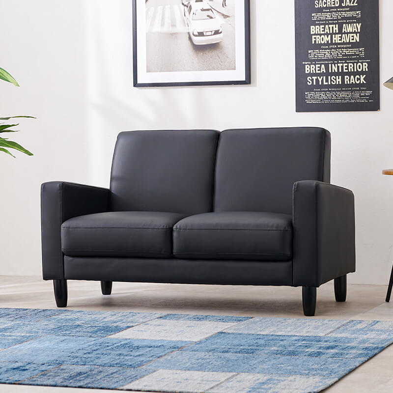 送料無料 【新品】幅120cm2人掛けビンテージ風　ソファ アウトレット 2人掛けソファ ヴィンテージ風 [幅120] 脚取り外し可能 Rittu