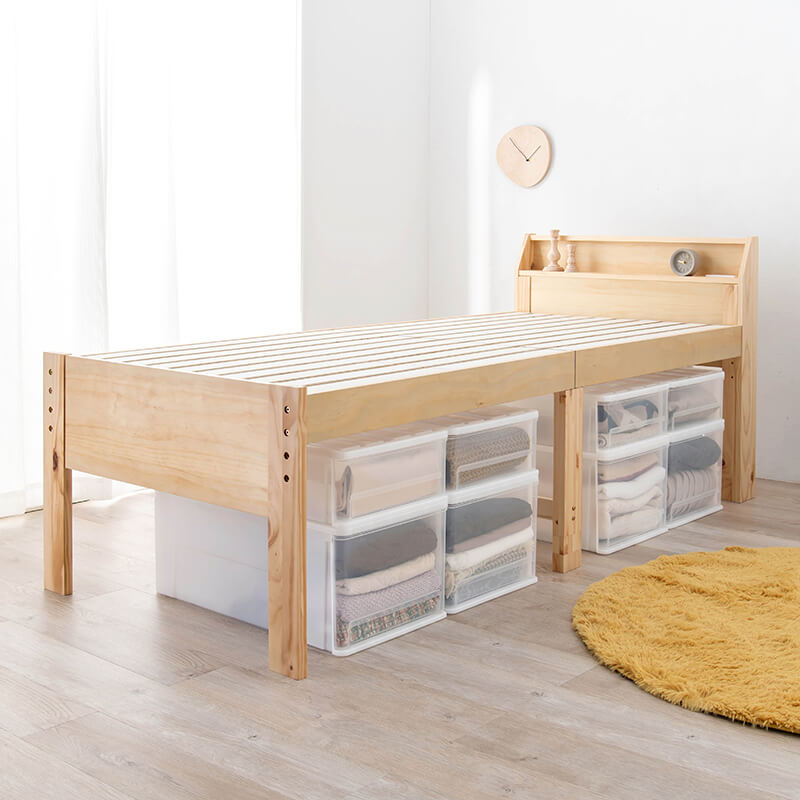 S/SD] 高さ3段階調整すのこベッド | すのこベッド | おしゃれな家具