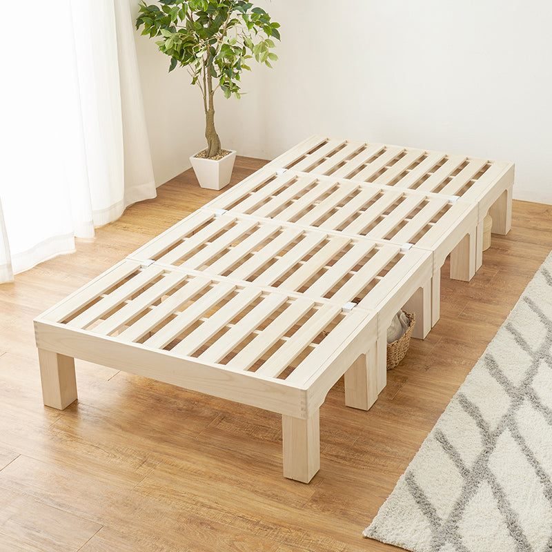 分割式ベッド 頑丈 [シングル/セミダブル] | おしゃれな家具