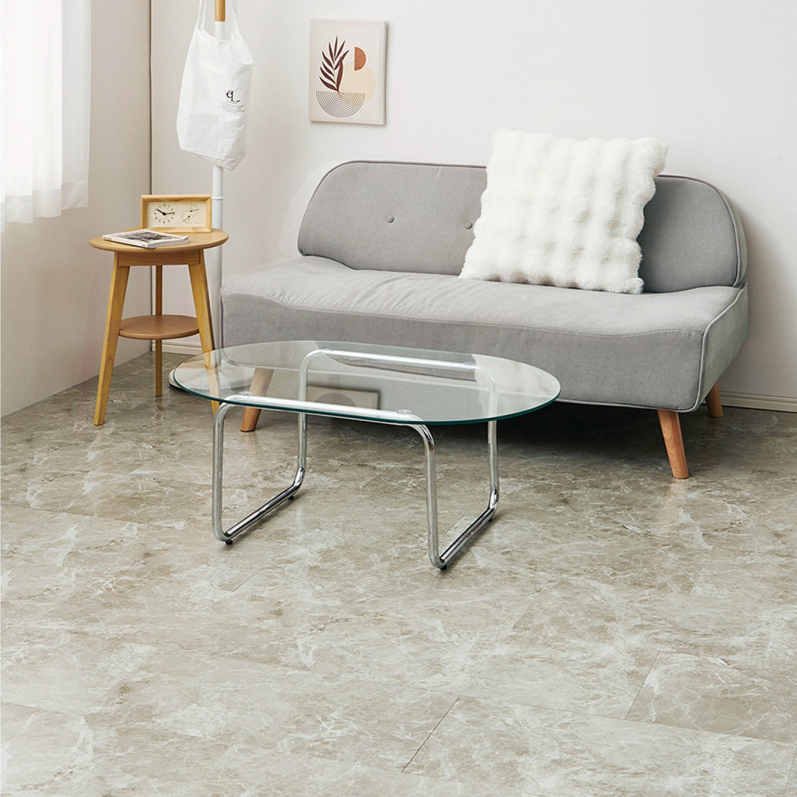 【激安！！】畳のフロアータイル　8枚【未使用】 楽天市場】フロアタイル フロアマット 大理石調 置くだけ 吸着