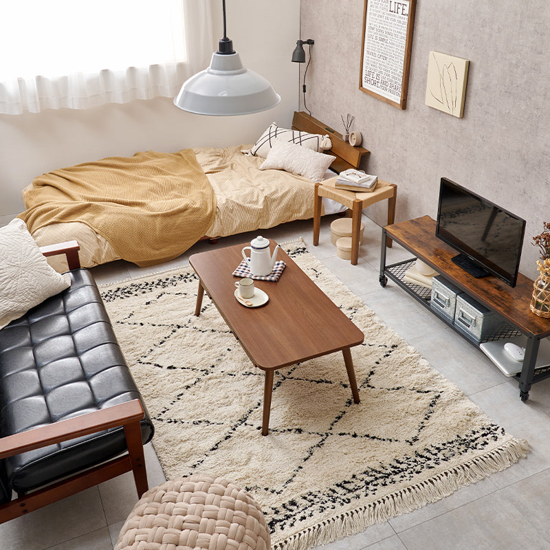 ウィルトン織ラグ BOHO ベニワレン 約133×190cm【約1.5畳】ベニワレン