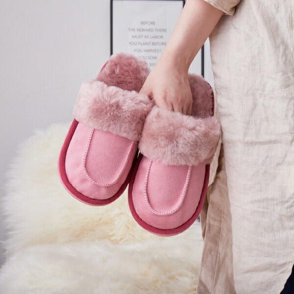 ムートンスリッパ ルームシューズ フリーサイズ 【26cmまで対応