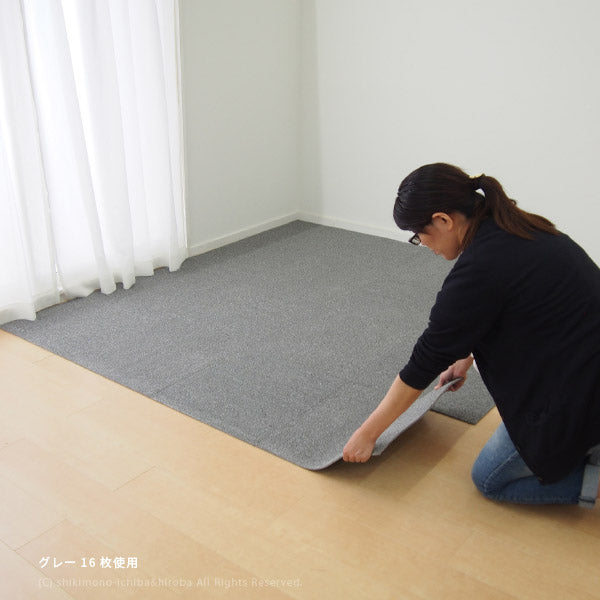 宅配限定　在庫５４０枚　グレー系　１６０枚セット　東リ　タイルカーペット　新古 宅配限定 在庫540枚 グレー系 160枚セット 東リ タイル