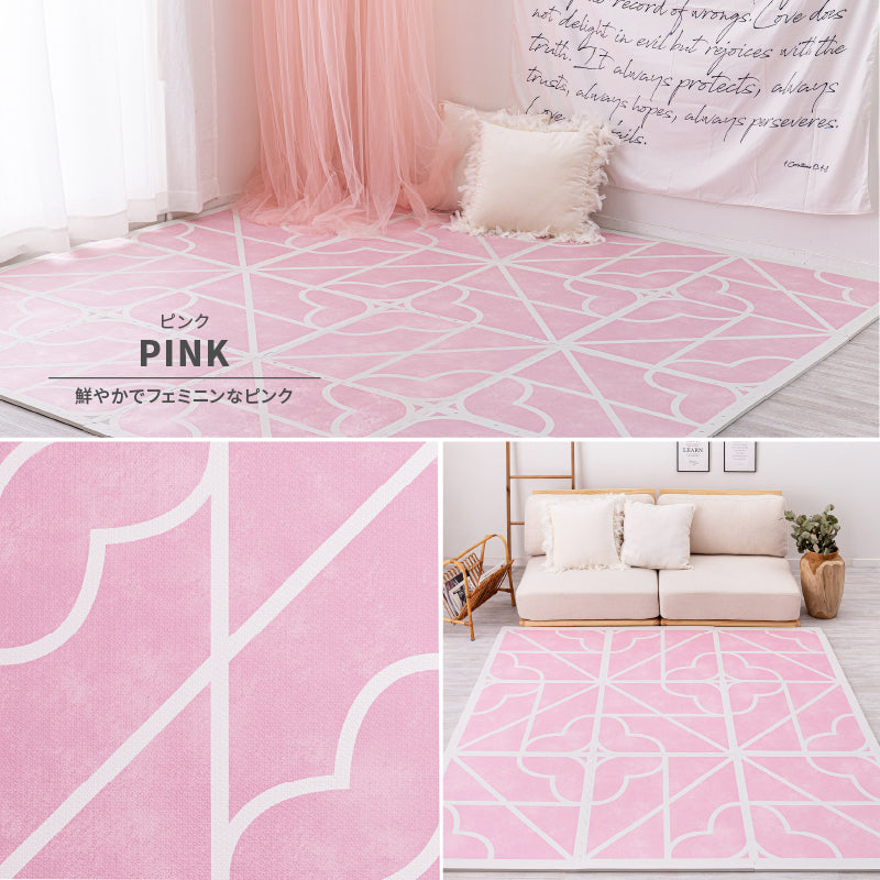 ❤️大人可愛い小紋　辻ヶ花　グレーとピンク ✨超美品　新品畳紙付き ❤️大人可愛い小紋 辻ヶ花 グレー ピンク ✨超美品 新品畳紙