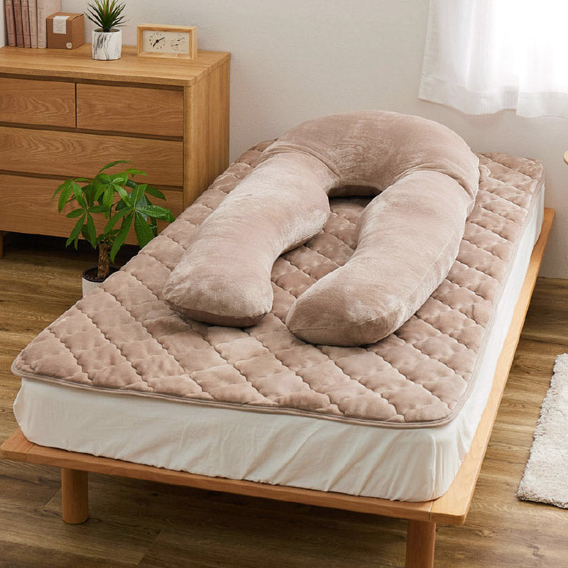 [U型] 抱き枕 メレンゲタッチ 140×70cm