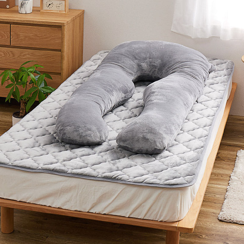 [U型] 抱き枕 メレンゲタッチ 140×70cm