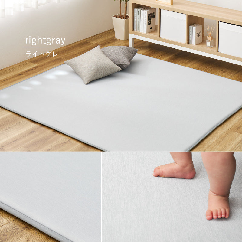 【新商品】[5月下旬入荷][4サイズ] 手洗い 洗える 接触冷感 もっちり低反発滑り止め付きラグ クーネ