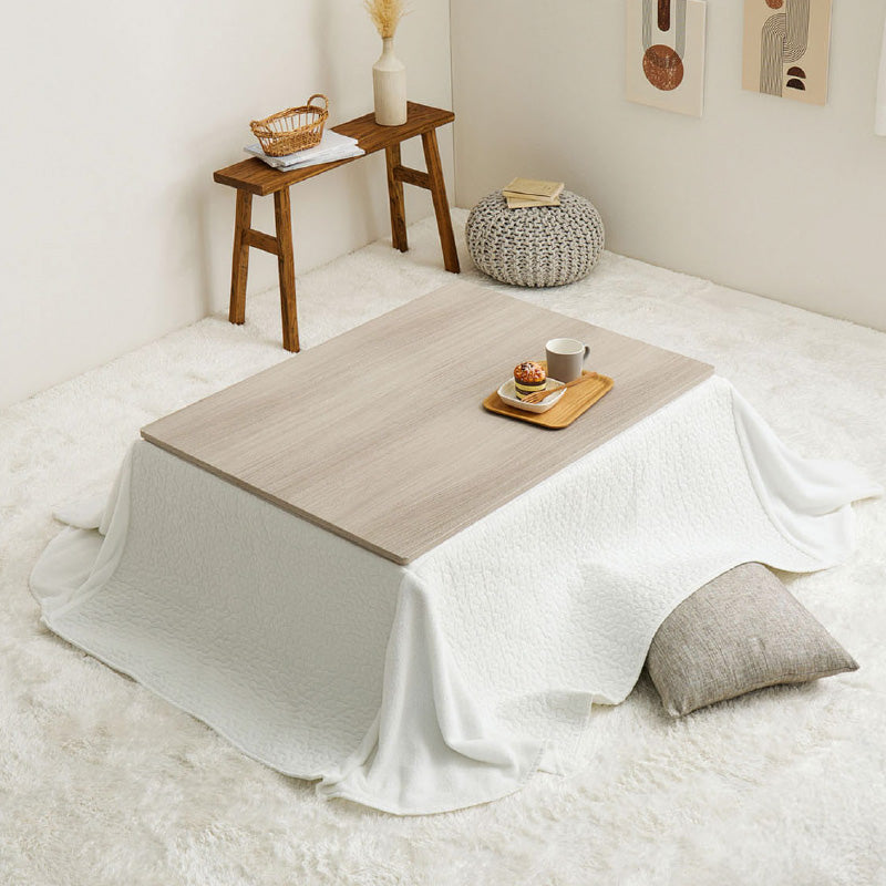 こたつ布団 省スペース 薄掛け 洗える 綿100％ イブル デコール