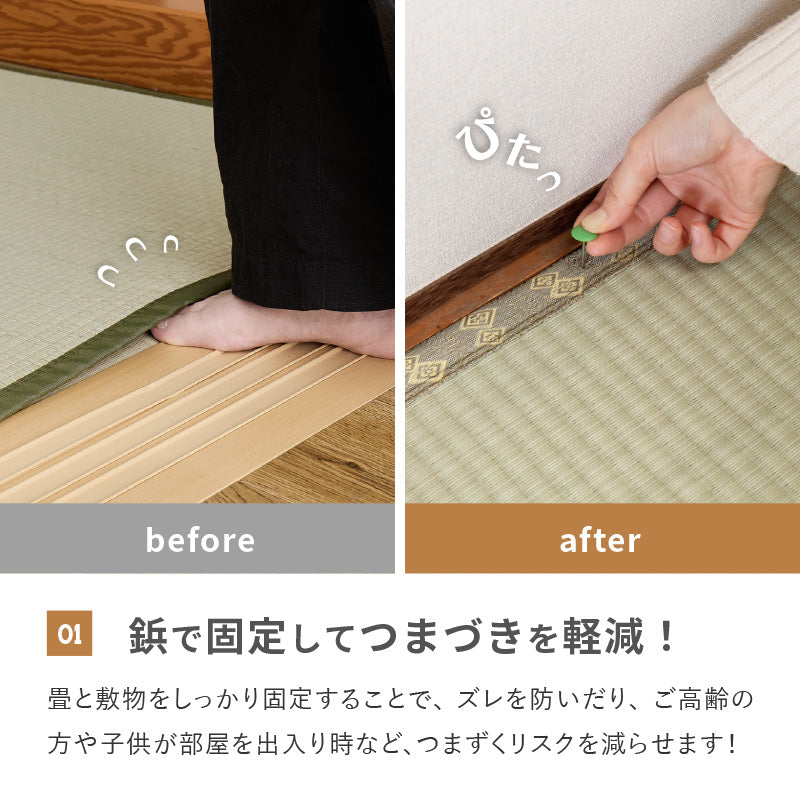 [25本入] 上敷き鋲 ギザギザ