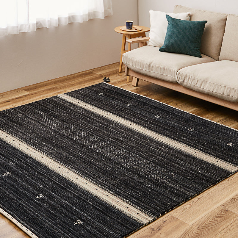 ギャベ ラグマット LORRI BUFF L16-L17 【約140×200cm/約200×200cm/約